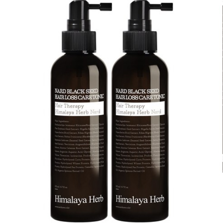 ブラックシード 脱毛ケア ヘアトニック, 200ml*2ea (頭皮トナー/頭皮ケア/頭皮栄養/頭皮鎮静/頭皮エッセンス) 4,940円