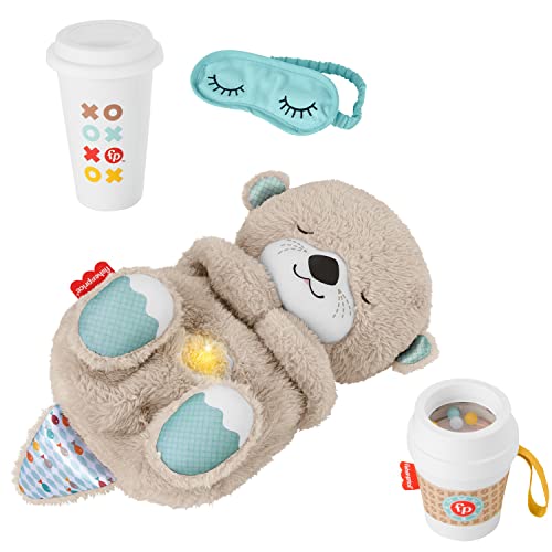 フィッシャープライス(fisher price) おやすみラッコ& ラトル&タンブラーセット 【保育士認定】【0カ月】【知育玩具】【寝かしつけ】GXW48