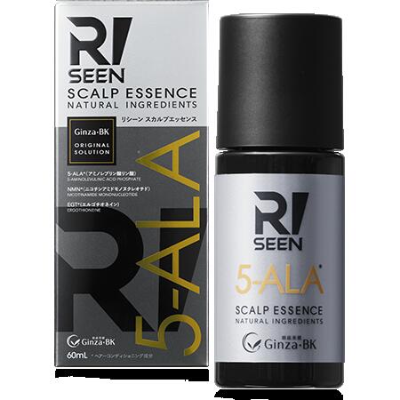 GBK RISEEN リシーン スカルプエッセンス（養毛料） ファイブアラ 5ala コエンザイムQ10 NMN エルゴチオネイン EGT 日本製 養毛剤 男女兼用 60ml