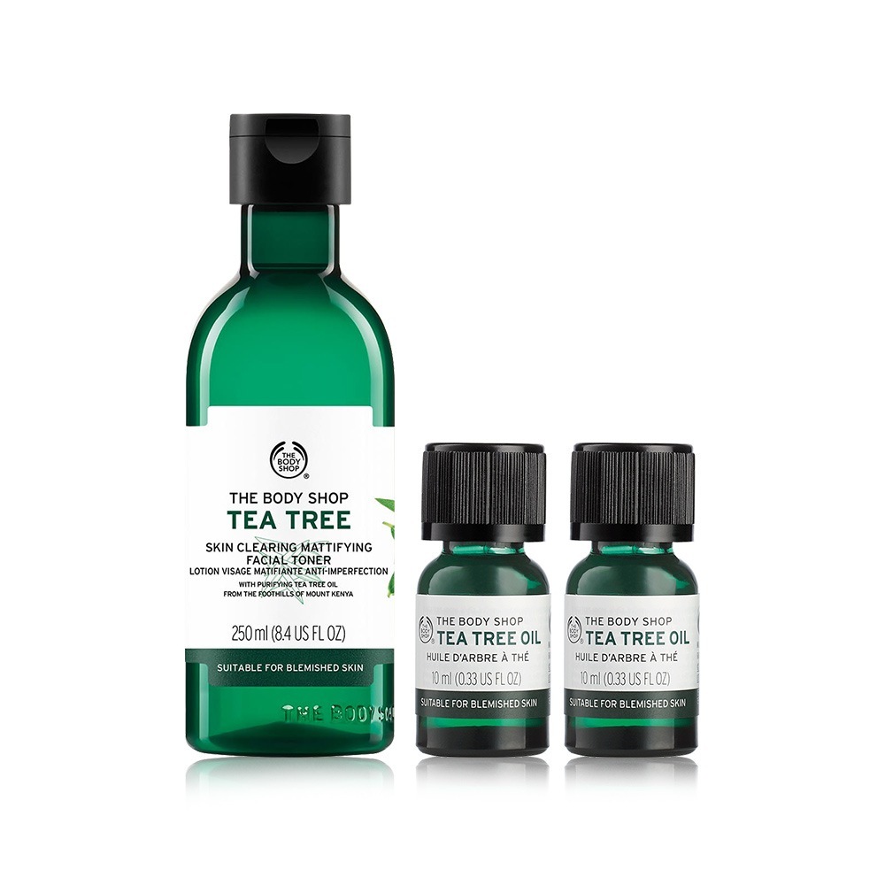 ティーツリーヒーローセット（トナー1個＋オイル10ML2個）