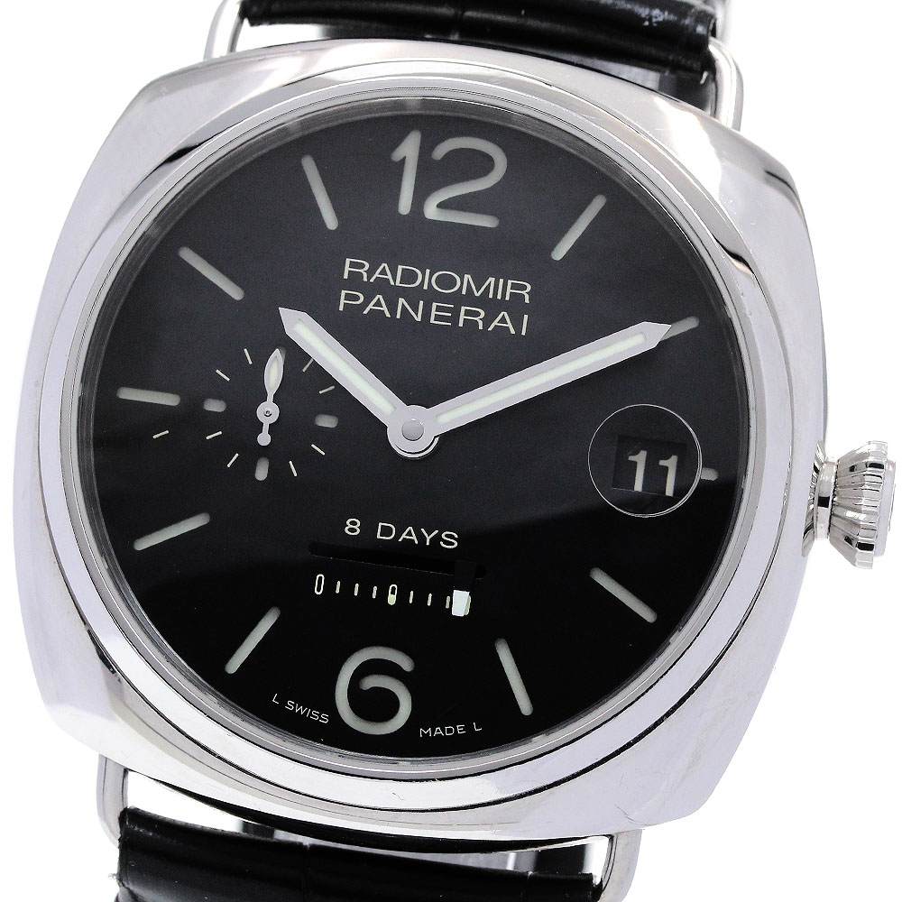 パネライ PANERAI PAM00268 ラジオミール 8デイズ デイト 手巻き メンズ _867809【中古】