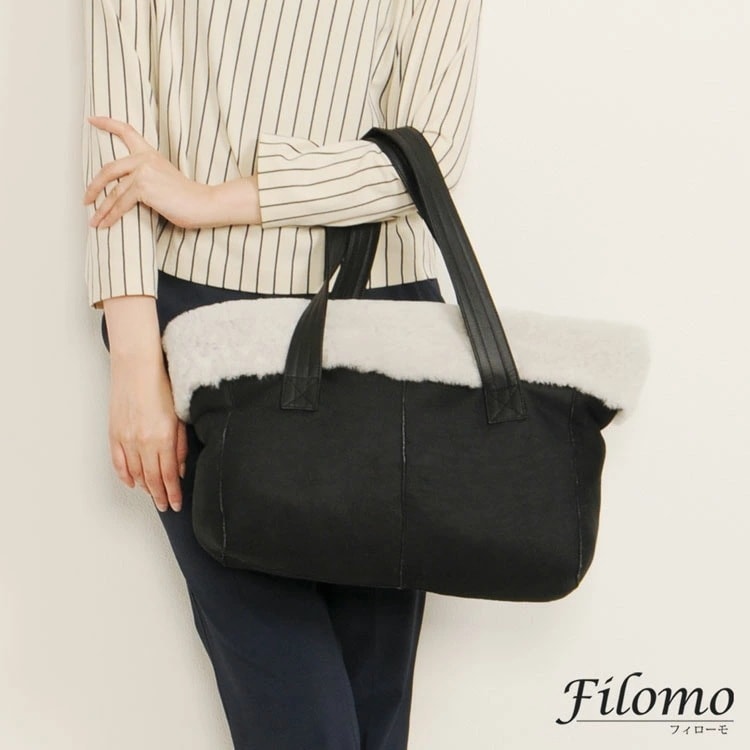 [Filomo]ムートンファーハンドバッグ