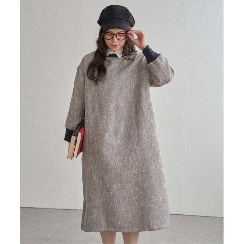 ツイーディリブサックワンピース 5,403円