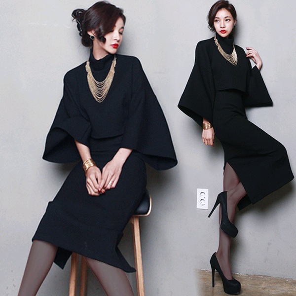 【急速出荷 2025年新作】卒業式ワンピース 母 ママ 母親 卒園式 個性的 パーティードレス 韓国 マザーズドレス 喪服 おしゃれ 喪服ワンピース 女性 礼服 レディース ブラックフォーマル 黒