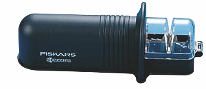 （まとめ買い）セラミックロールシャープナー 黒 [x3]