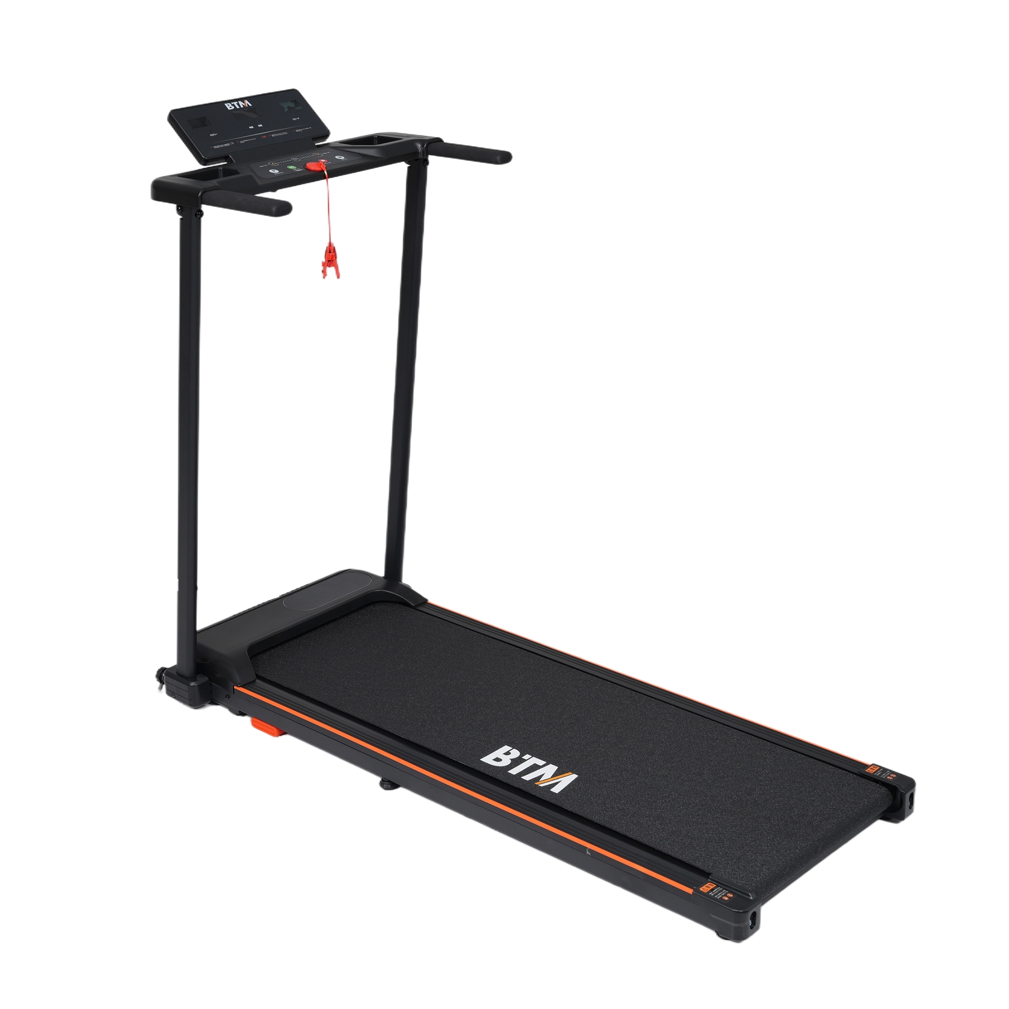 【国内出荷は送.料.無.料】電動ランニングマシン ルームランナー 低床設計 MAX10km/h パネル付き　薄型 シンプル オシャレ ダイエット器具 有酸素運動 静音 家庭用 エクササイズ 衝撃吸収