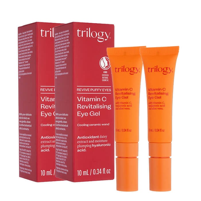 トリロジー ビタミンCリバイタライジングアイジェル 10ml 2本 目元用ジェル Trilogy Vitamin C Revitalising Eye Gel　海外発送　国際郵便発送