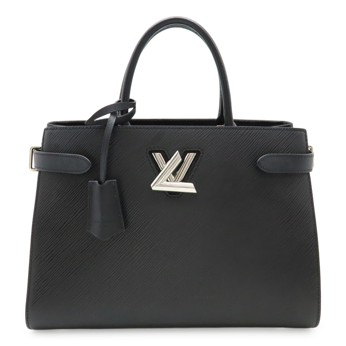 エピ ツイスト トート トートバッグ ハンドバッグ ノワール ブラック シルバー金具 ストラップ欠品 M5481