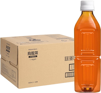 他サイト： by Amazon ラベルレス烏龍茶 500ml×24本の商品画像