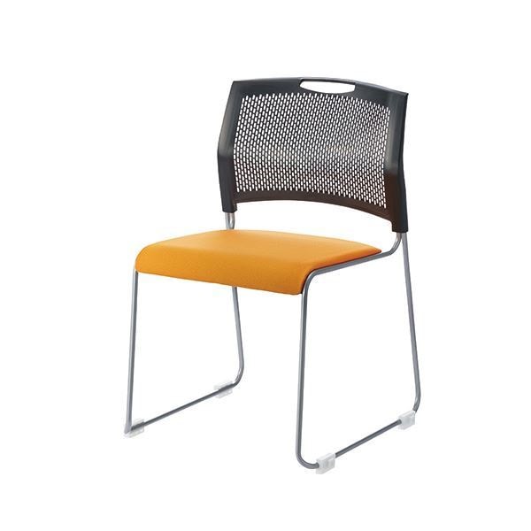 ジョインテックス 会議イス FRS-10 OR オレンジ 19,309円