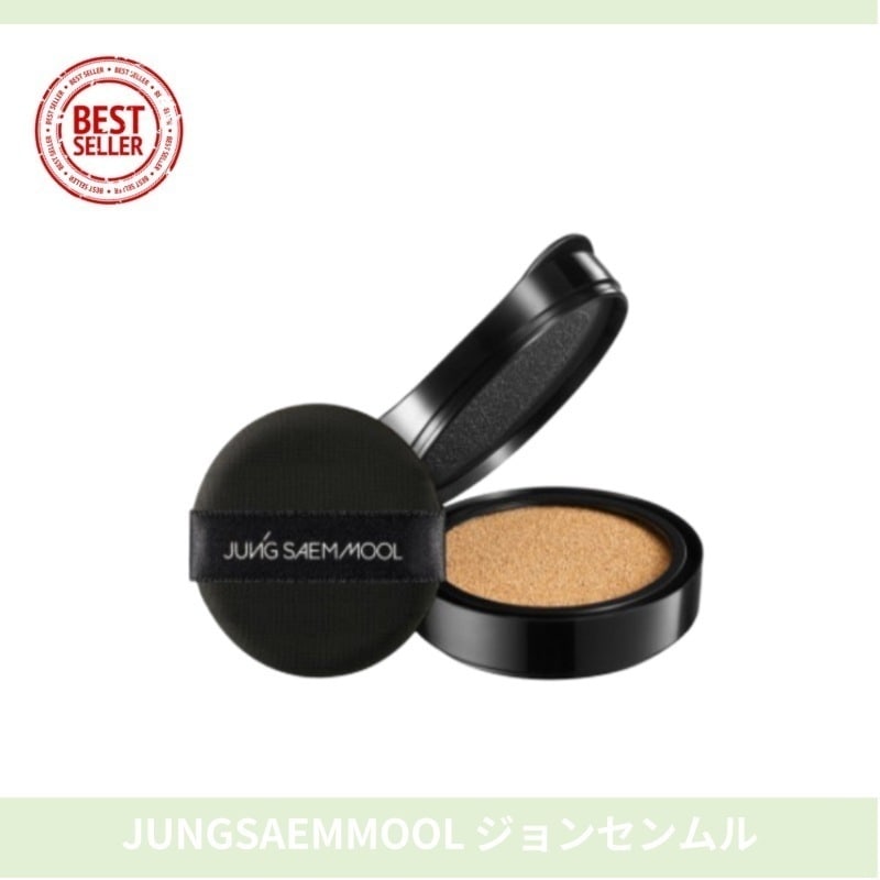 【公式正品】JUNGSA EMM**L ジョン泉水クッション 詰替用 14g SPF50+ / PA+++ エッセンシャルヌーダークッション 詰替用 ペアライト しっとりうる艶クッション