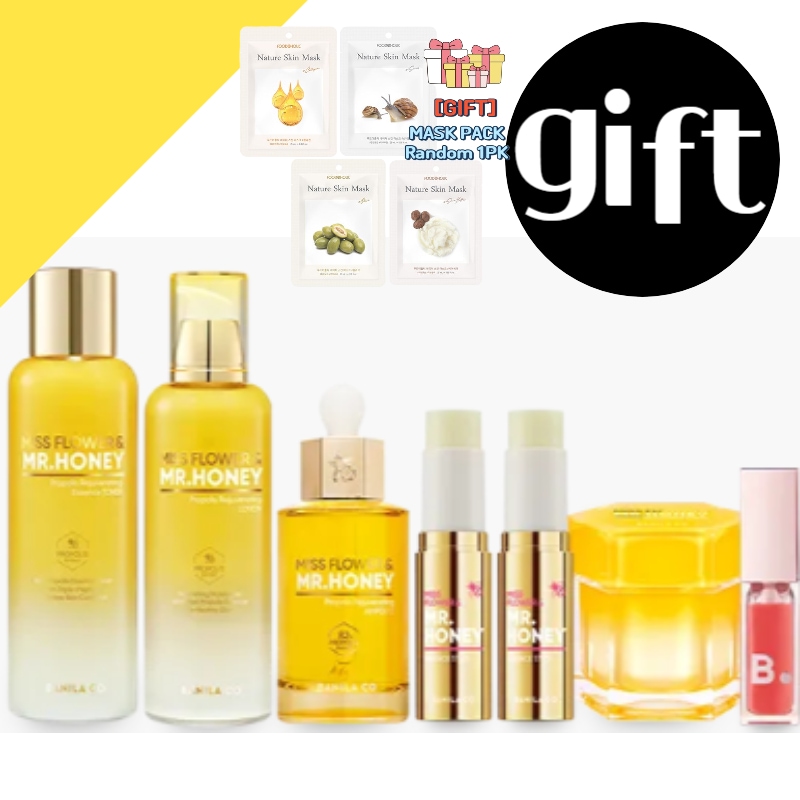 ミスフラワー&ミスターハニープロポリスローションクリームエッセンストナーアンプルスティックハイドレーティングリップオイル 11,026円