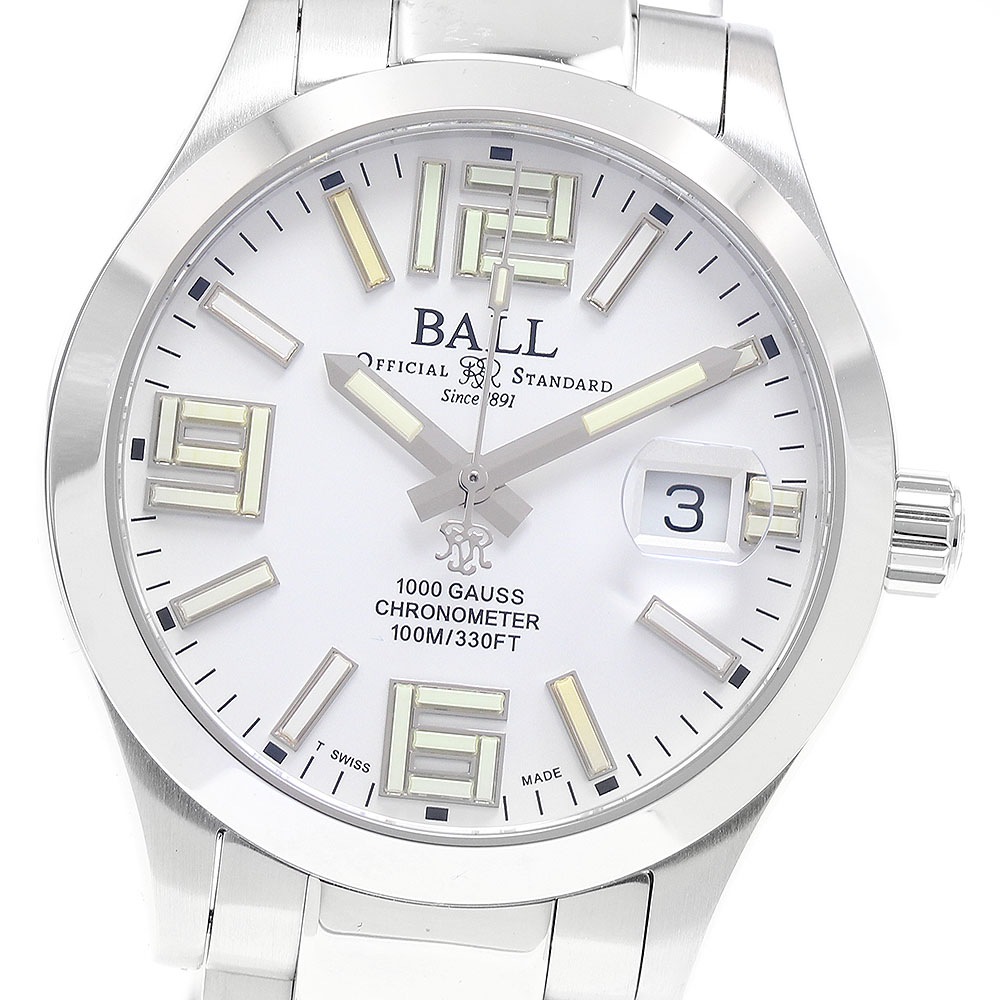 ボールウォッチ BALLWATCH NM9016C-S7C-WHR エンジニア レジェンドアラビック 1000本限定 自動巻き メンズ 未使用品 保証書付き_935402【中古】