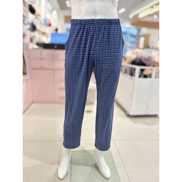 [驪州店] コートや起毛チェック捺染スパン男性ホームウェア室内着パンツ[VMP1789L] NB