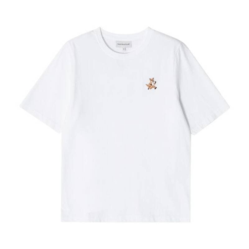 メゾン・キツネ MW00119KJ0008 P100 スピーディ・フォックス レディース半袖Tシャツ