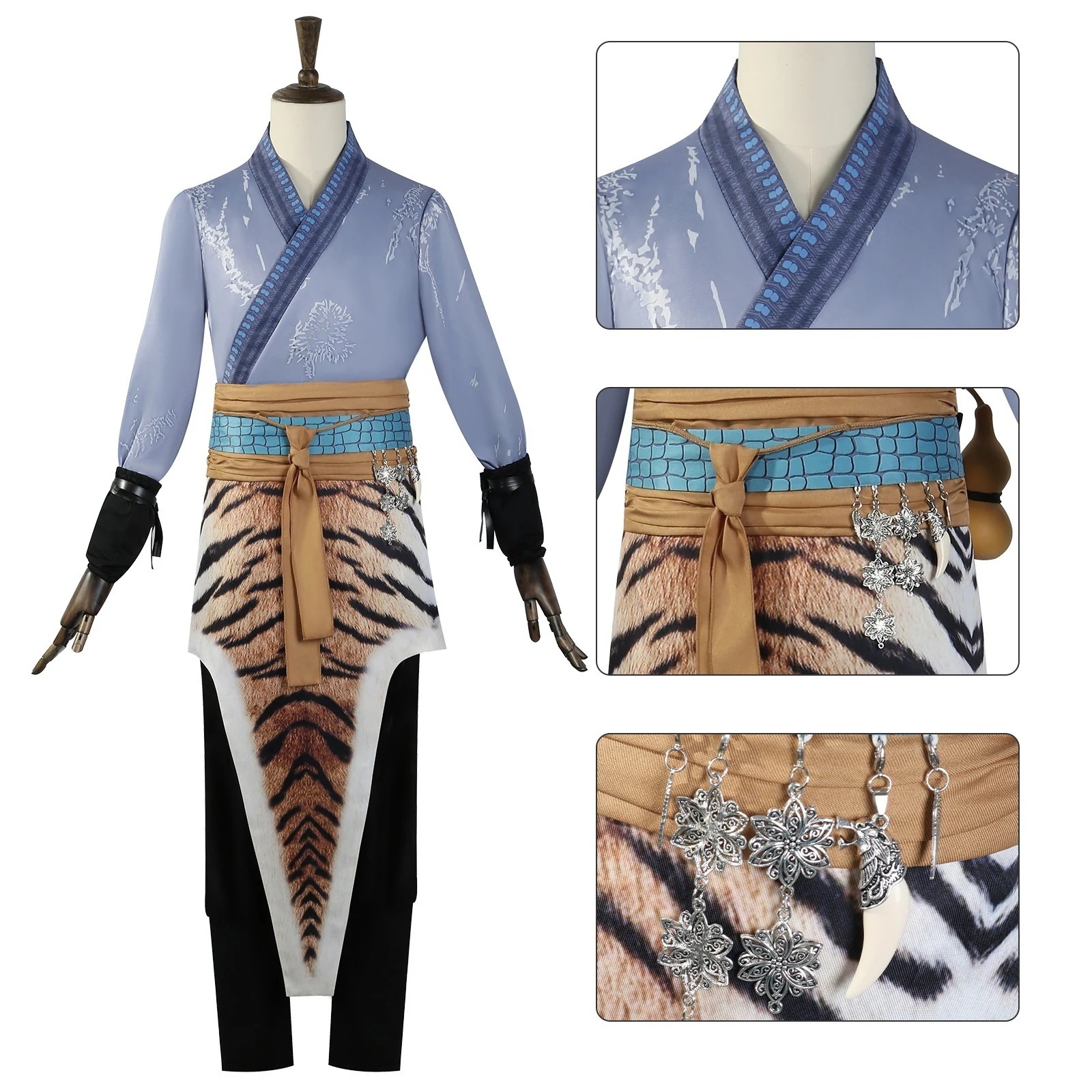 【急速出荷!】コスプレ 仮装黒神話悟空cos天命人は最初に孫悟空コスプレ衣装二次元アニメを装いました イベント用品 8,396円