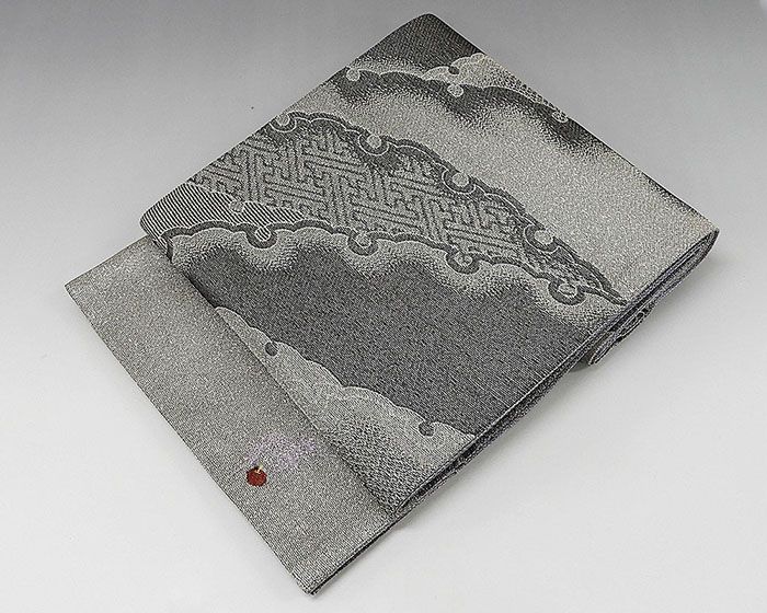 袋帯 未着用超美品 正絹 美空ひばり 雪輪鞘型模様 リバーシブル 袋帯 未使用 新古品 27,860円