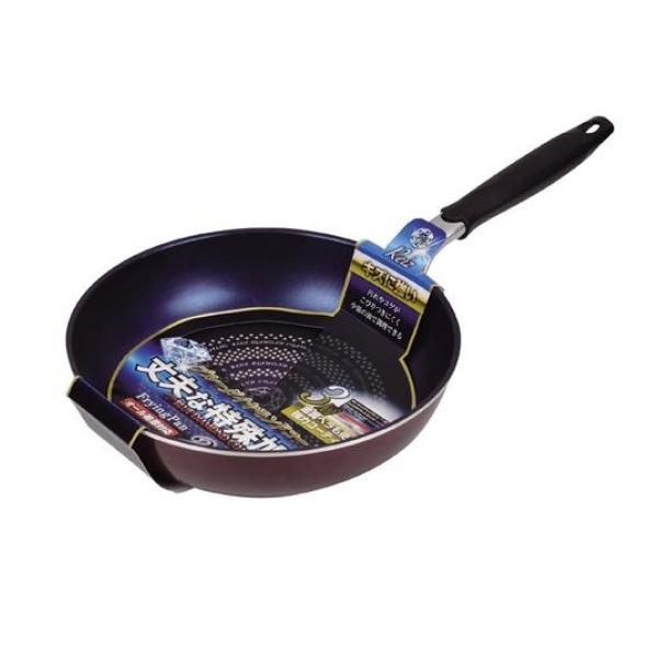 パール金属 ライズ ブルーダイヤモンドコート IH対応 フライパン26cm HB-317 1個入