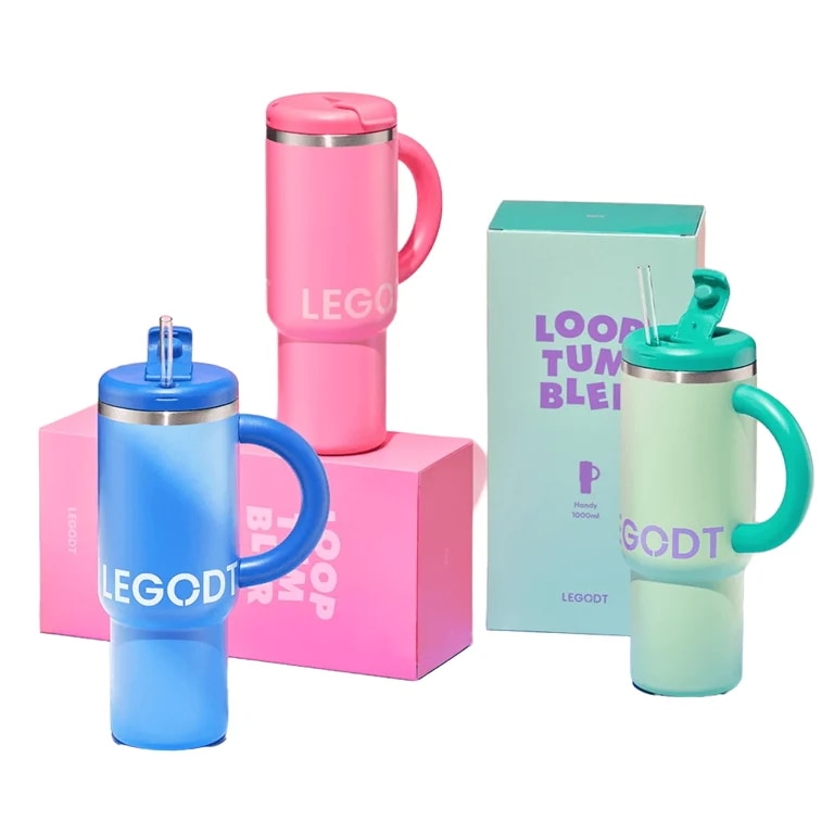 (N配送) レゴット ループ タンブラー ハンディ 1000ml