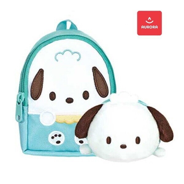サンリオキャラクターズのバッグにすっぽりデザートニャムニャムシナモロール