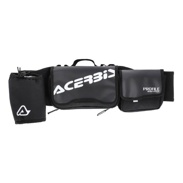 PROFILE LOGO WAIST PACK 3L ブラック/ホワイト AC-26163BK/WH