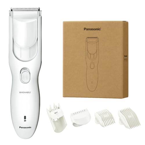 【Amazon.co.jp限定】2024年発売 パナソニック バリカン ヘアカッター ファミリータイプ 充電 交流式 白 ER-NGFE2-W