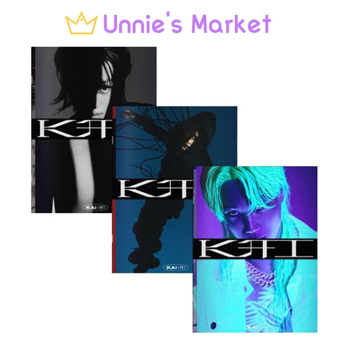 [SET] Kai (EXO) Solo The 1st Mini Album [KAI] Photobook Ver. + Free Photocard 1EA(fan-made)