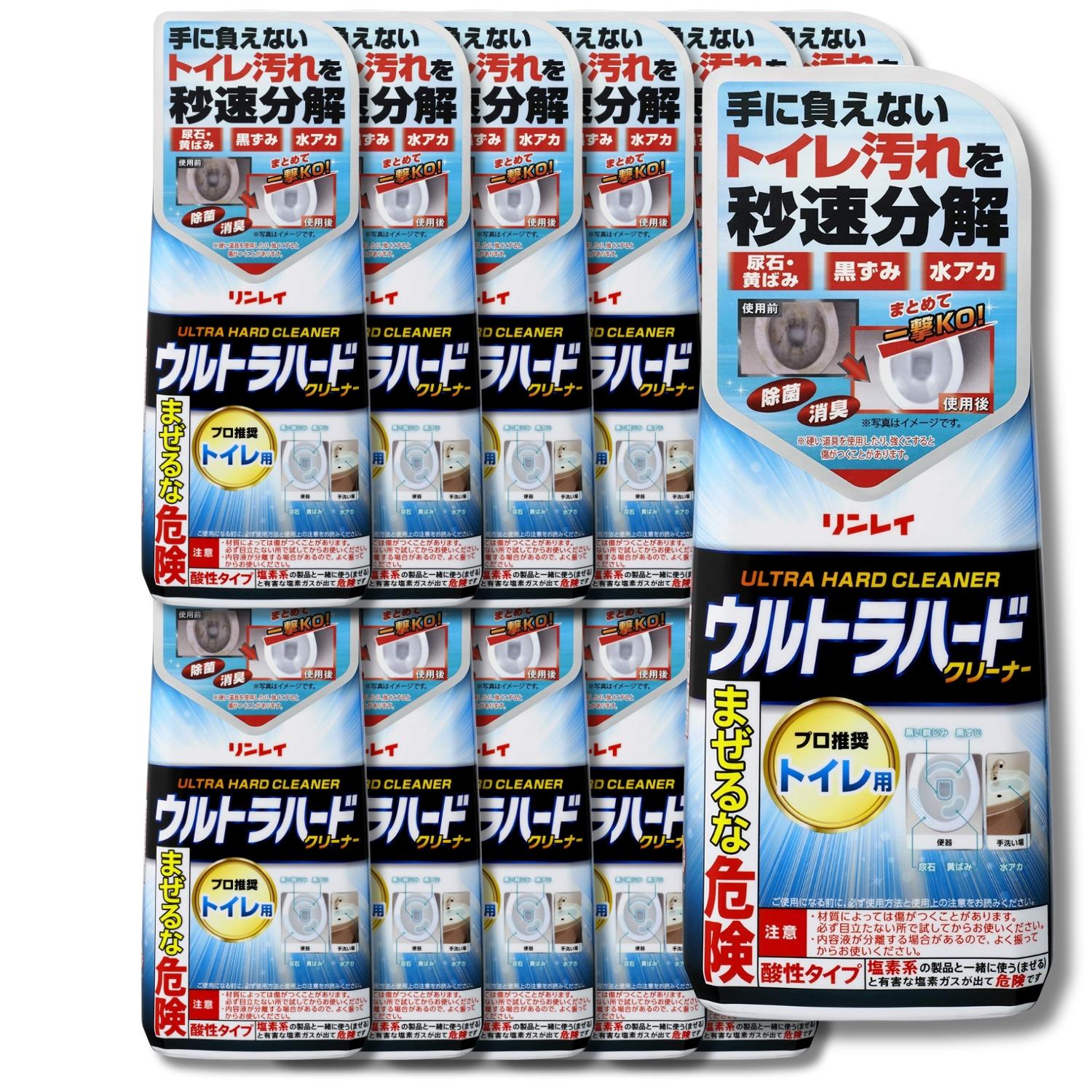 12個セット リンレイ ウルトラハードクリーナートイレ用 500g 掃除用品