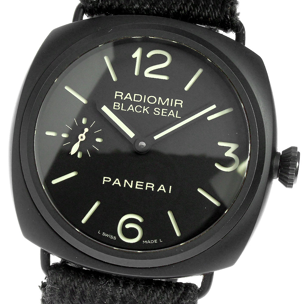 パネライ PANERAI PAM00292 ラジオミール ブラックシール OP6723 手巻き メンズ _800746【中古】