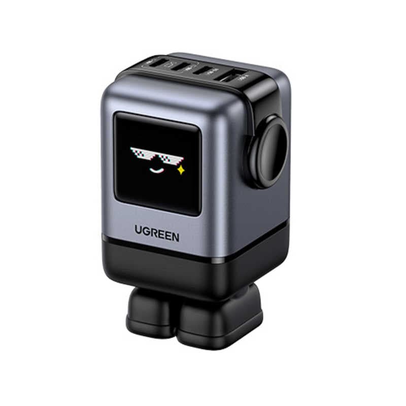 UGREEN　Uno RG 4ポート 100W GaN 急速充電器 45514B ［4ポート /USB Power Delivery対応 /GaN(窒化ガリウム) 採用］　UGR-OT-000023