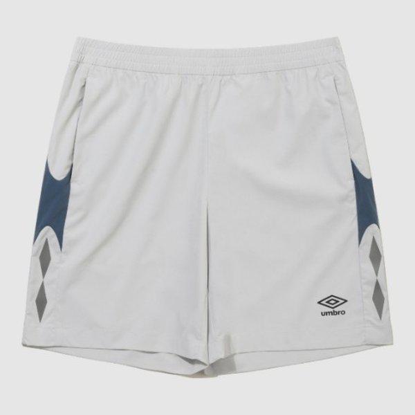 ショートパンツ VQA UR121SHP39-WGR PTR ウーブン ウォーミングアップ 4.5丈ショートパンツ / WHITE GREY