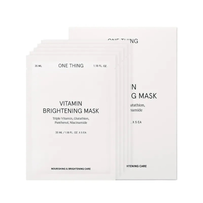 ビタミンブライトニング マスクパック 5枚