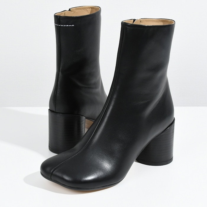 メゾン マルジェラ ブーツ シューズ アナトミックブーツ ヒール7.0cm S59WU0235P3628 レディース ブラック