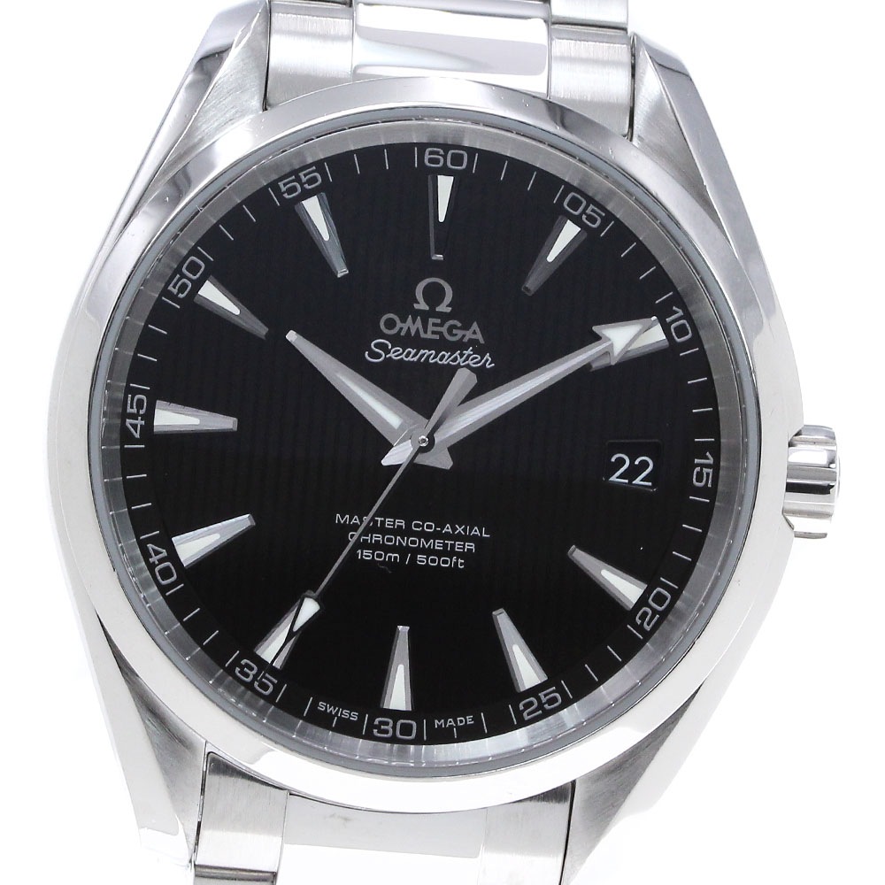 オメガ OMEGA 231.10.42.21.01.003 シーマスター アクアテラ 150 マスターコーアクシャル 自動巻き メンズ 内箱付き_846194【中古】