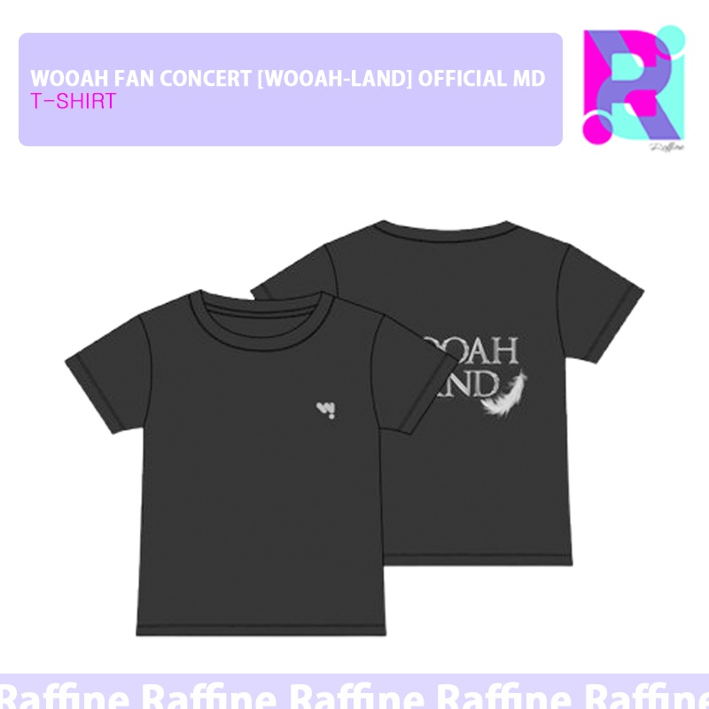 （T-SHIRT） WOOAH FAN CONCERT [WOOAH-LAND] OFFICIAL MD