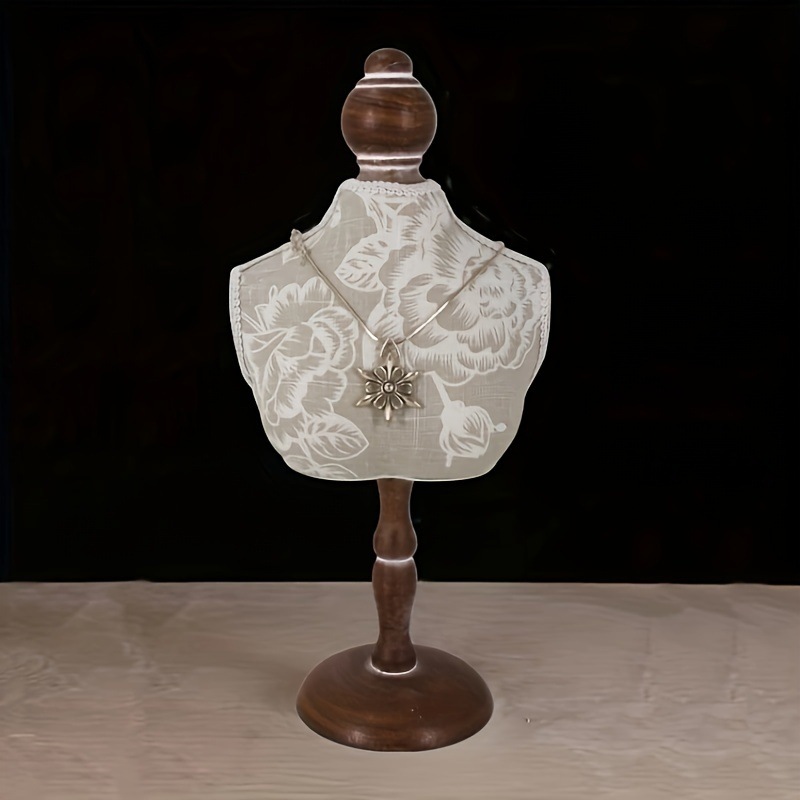 ネックレス スタンド 花柄 エレガント ヴィンテージ調 おしゃれ かわいい 北欧 アクセサリー ジュエリー ショップ ディスプレイ ギフト 4-7