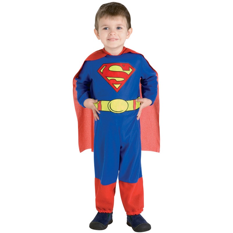 コスプレ 仮装 スーパーマン キッズ用 Tod 【 コスプレ 衣装 ハロウィン 仮装 コスチューム 子供 映画キャラクター 子供用 正規ライセンス品 こども アメコミ パーティーグッズ DCコミック