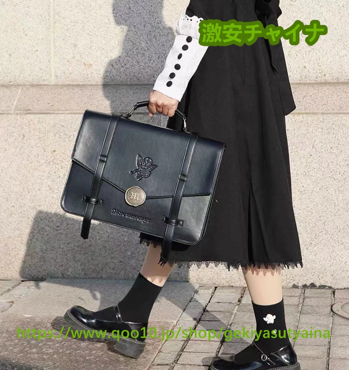 【爆発品】痛バッグ　痛バ　ショルダーバッグ　JKバッグ　イギリス風　ぬいぐるみ入り　缶バッジ入れ　推しカラー　推し活　推しグッズ　推しごと lolita