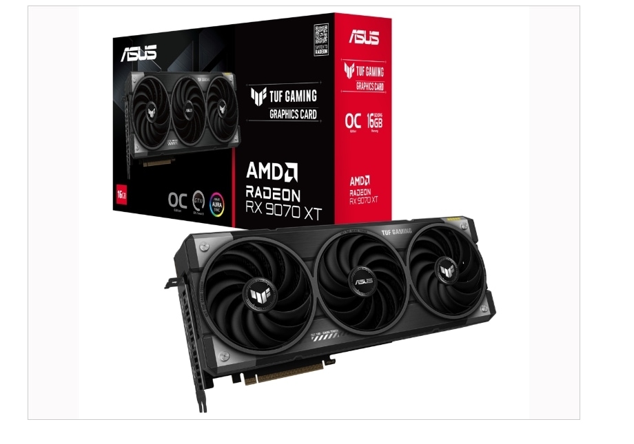 TUF-RX9070XT-O16G-GAMING [PCIExp 16GB]　即納　カード決済OK