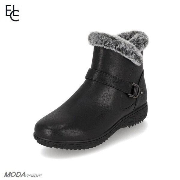 軽量クッション起毛防寒女性アンクルブーツ 1XWA67XL_GN