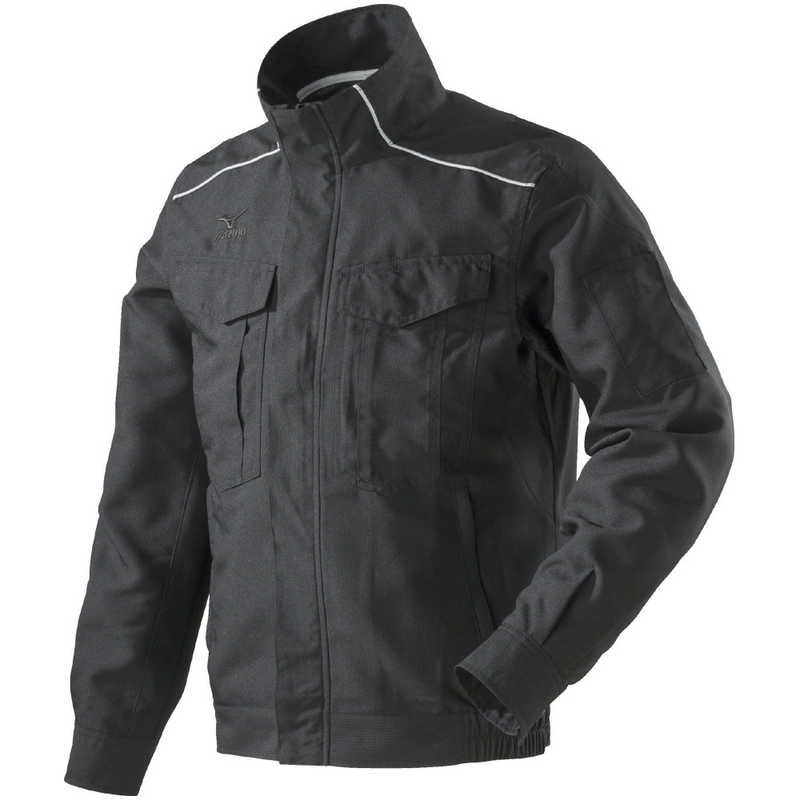 ミズノ　ワークジャケット(春夏素材)［ユニセックス］ M 09：ブラック　C2JE818209