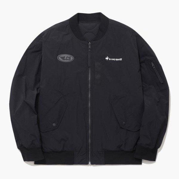 パディング NQJ QP423CPDO3-BLK [裏庭ビルダー x ] 軽量ボンバーリバーシブルパディングジャケット / BLACK