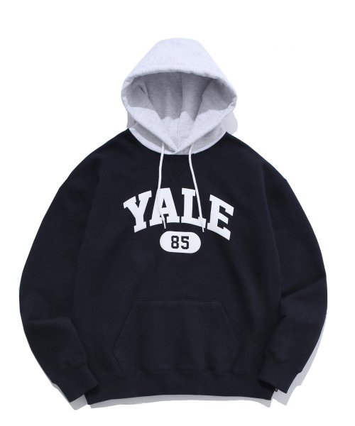 HEAVYWEIGHT MIXED HOODIE NAVY
