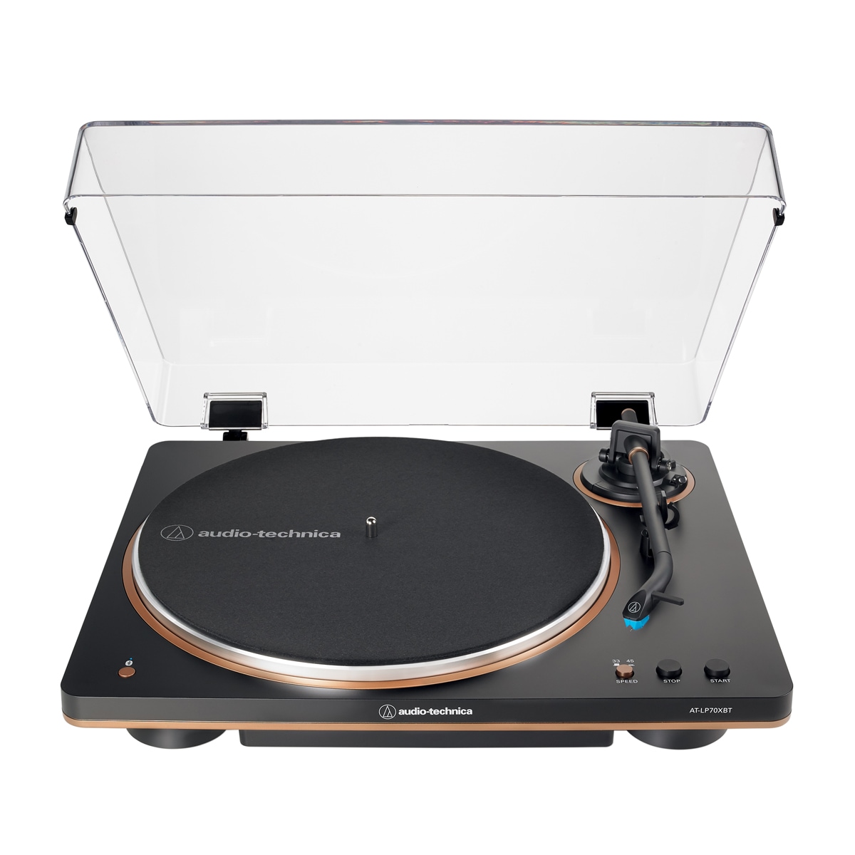 オーディオテクニカ AT-LP70XBT-BZ(JP) Bluetooth搭載 フルオートターンテーブル（ブラック/ブロンズ) ATLP70XBTBZJP