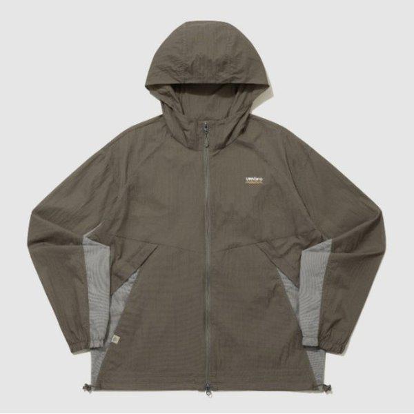 ウインドブレーカー VQA UR221CJK43-DBR1 サンガード 超軽量フード付きウインドブレーカージャケット / DEEP BROWN