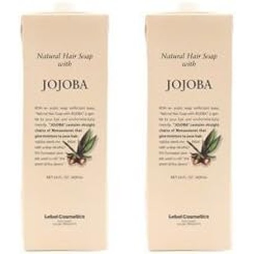 X2個セット ルベル ナチュラル ヘア ソープ ウィズ JO ホホバ 1600ml 詰替用