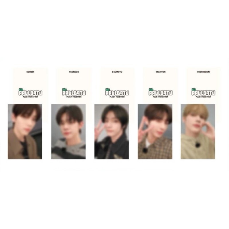 PPULBATU WARI WARI / TXT 特典5種セット / 特典のみ購入 / ONLY特典TOMORROW X TOGETHER Official Character POP-UP