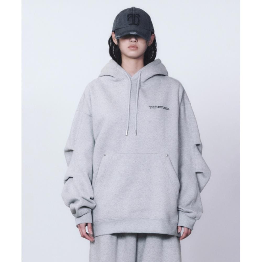 TREEMINGBIRD RENEWAL Rivet Sweat Setup Hoodie Gray TMB