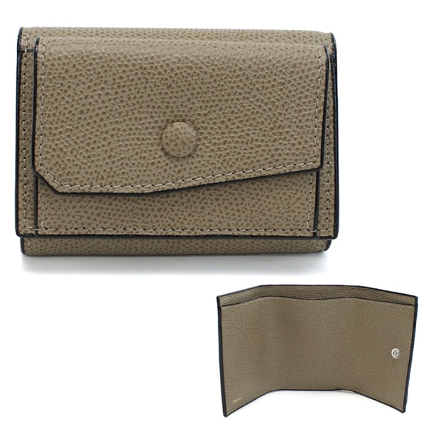 三つ折り財布 折り畳み 小銭入付き V8L26 028 00TO グレー系