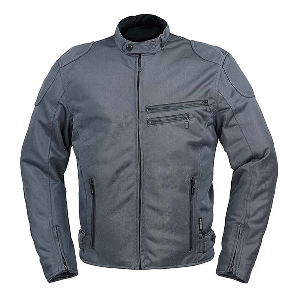 ライディングZIPメッシュジャケット ガンメタ Mサイズ RR7313GM2